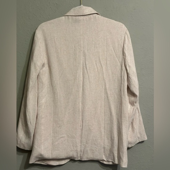 NWT Bobi Black Los Angeles Oversized blazer In Oatmeal - Picture 8 of 15